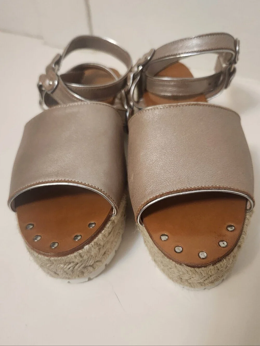 Etienne Aigner buckle espadrille